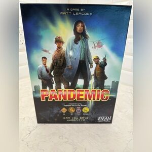 Pandemic by Matt Leacock - Z-Man Games - 100% COMPLETE